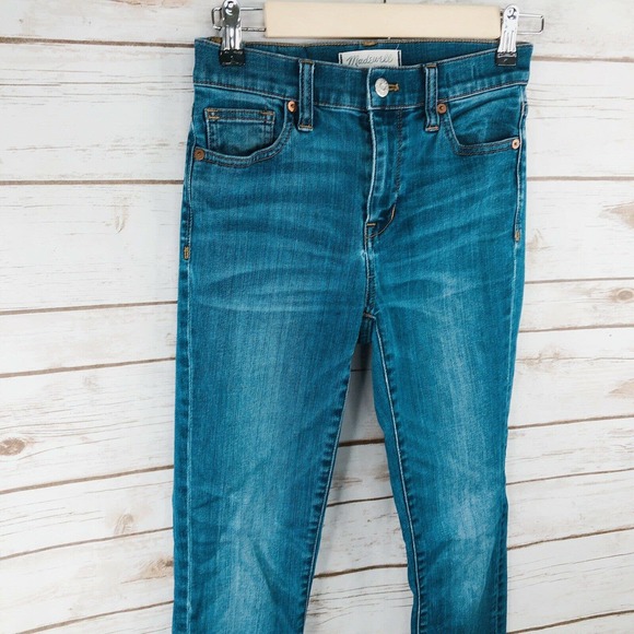 Madewell High Riser Skinny Jeans Size 25 Stretch** - Picture 2 of 11